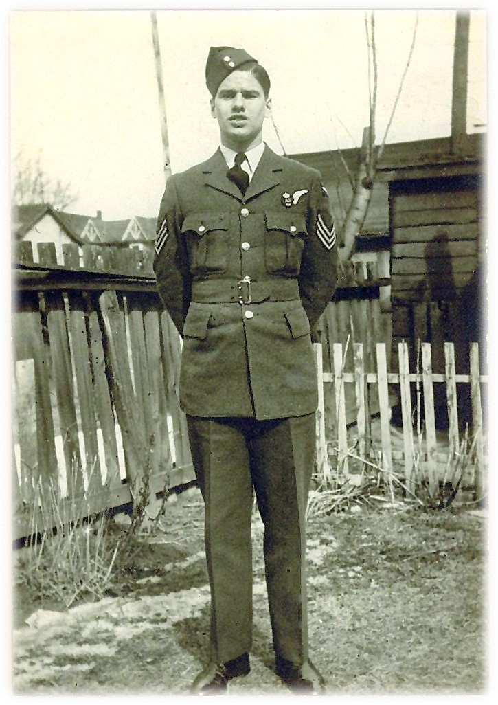 lorne mallory in uniform aprill, 1944